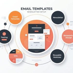 HubSpot Email Template Design & Newsletter Setup