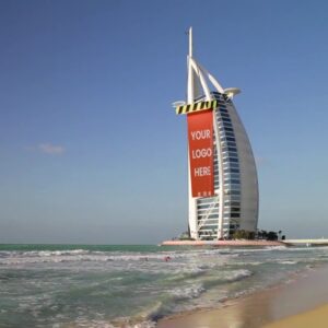 Custom 3D CGI & VFX Advertising Animation with Branded Drop-Down Banners