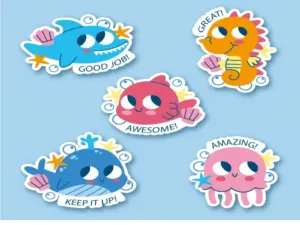 Custom Sticker Design & Printable Sticker Illustration Service