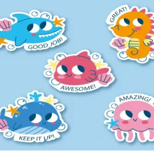 Custom Sticker Design & Printable Sticker Illustration Service